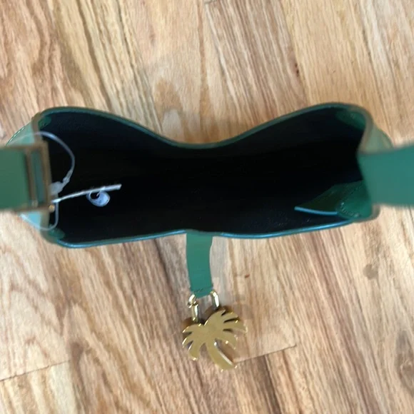 NWT Palm Angels Palm Tree Leather Hobo Bag - Picture 10 of 12